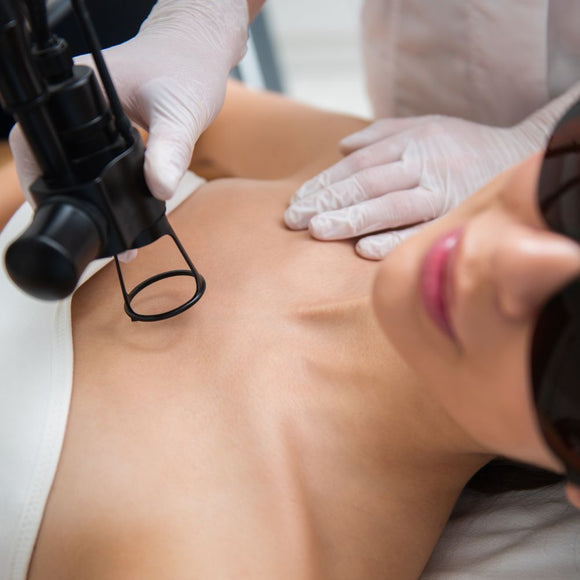 PicoSure® 1/4 Face, Melasma, Neck & Decolletage or Hands Laser Treatment